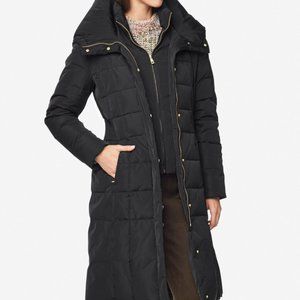 Cole Haan 40" Down Coat with Bib Black XL (US 16)